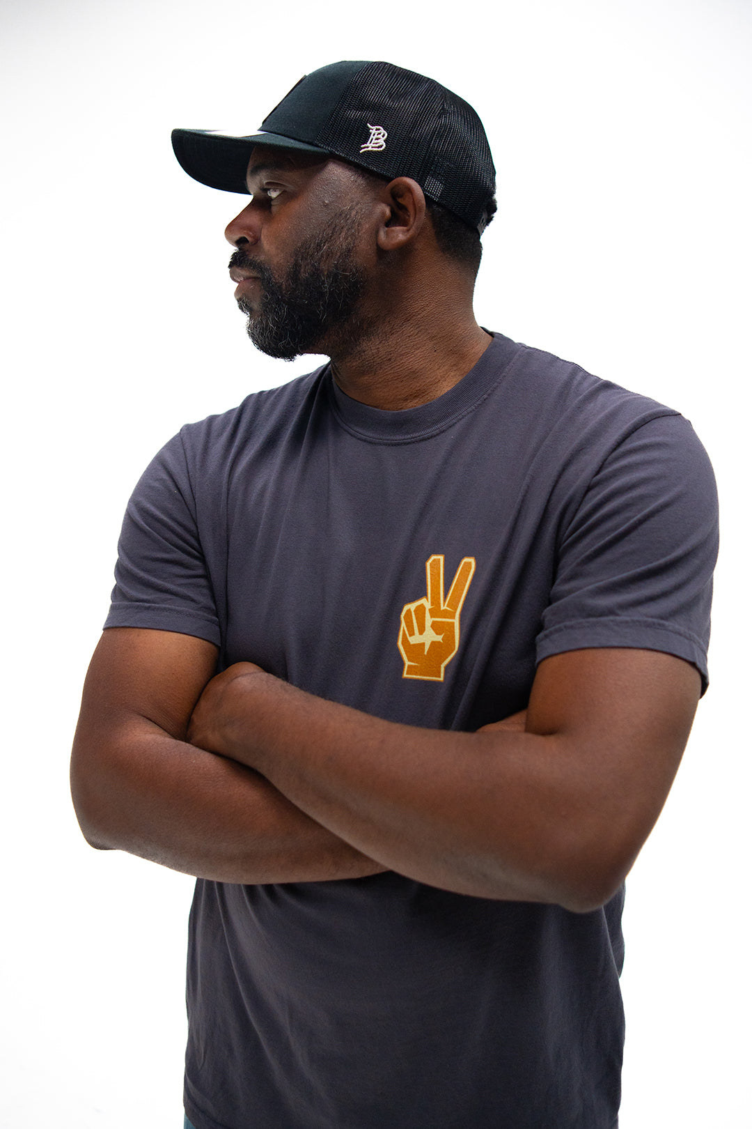 Creative Finance Obey Style T-Shirt - Coal