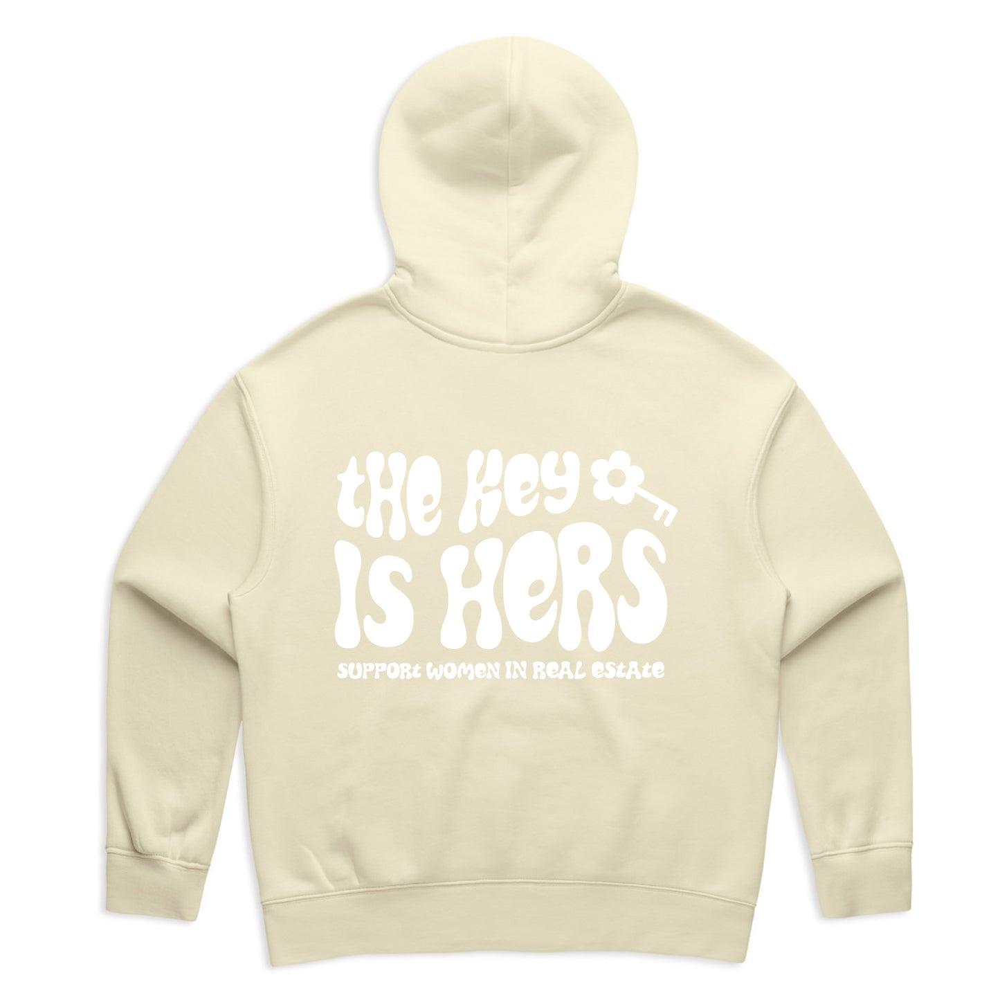 The Key is Hers Women's Hoodie - Butter