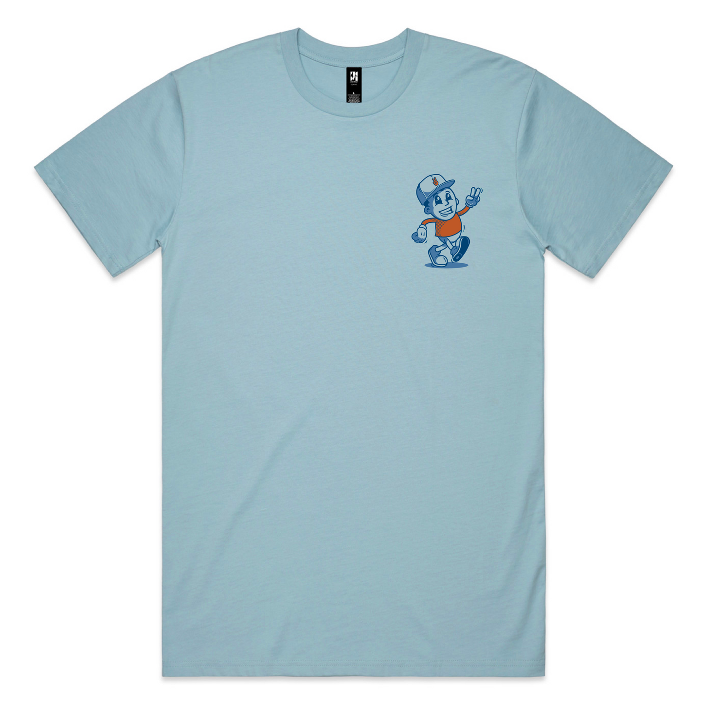 Deal Maker Dan T-Shirt - Pale Blue