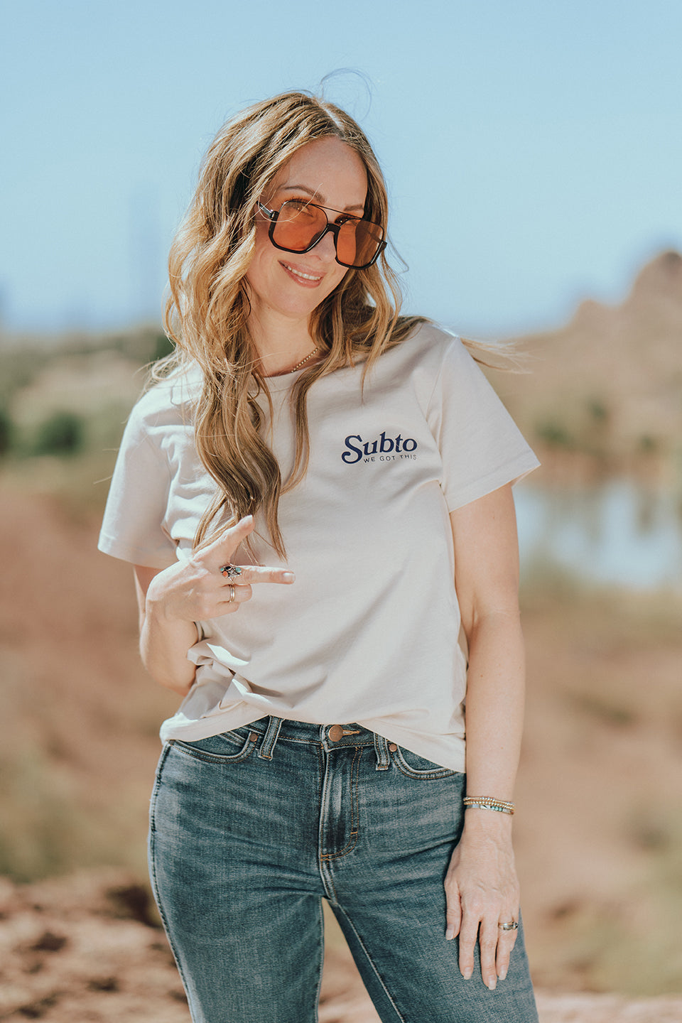Thank You For Dealing With Us Women's Tee - Bone