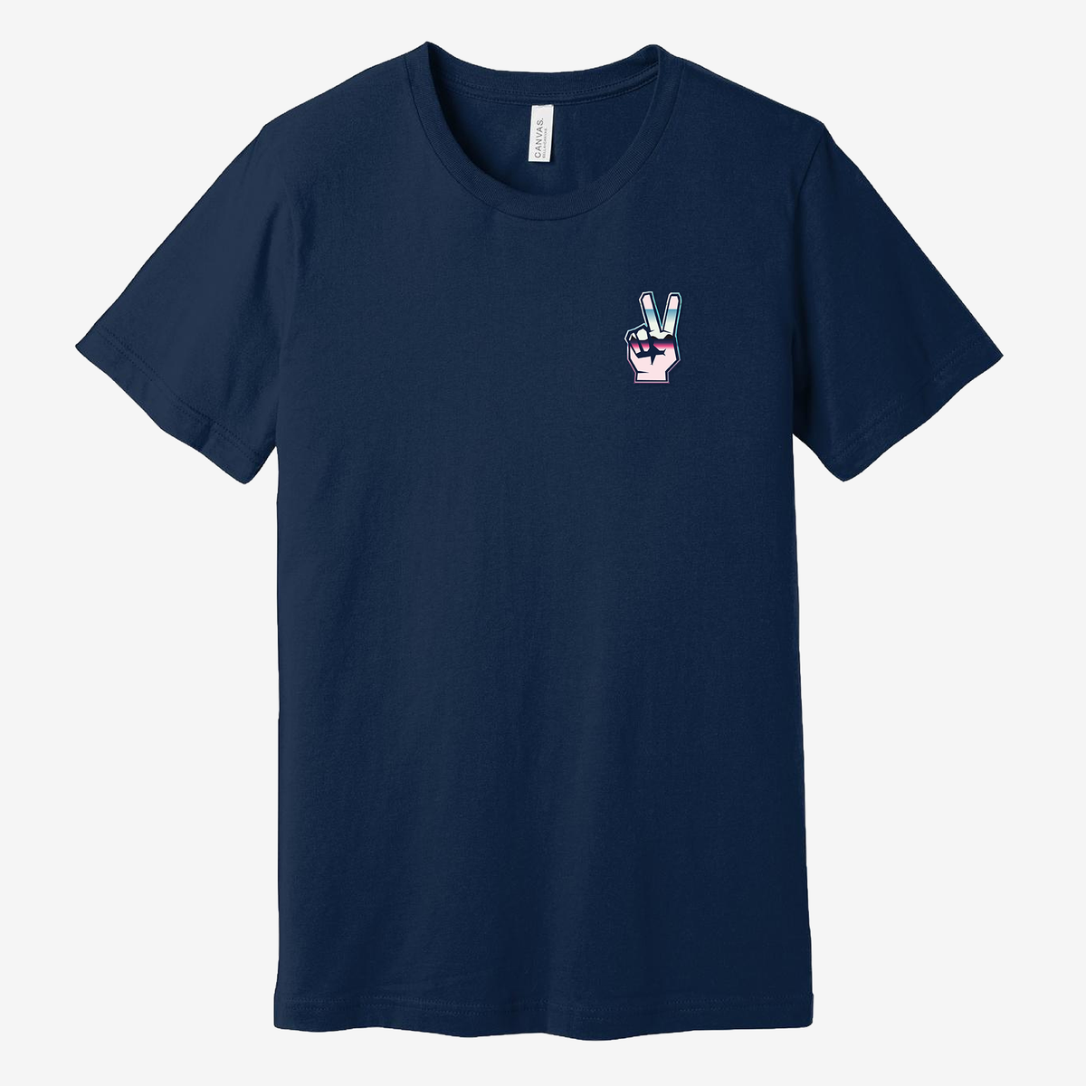 SubTo Retrowave Unisex Tee - Navy