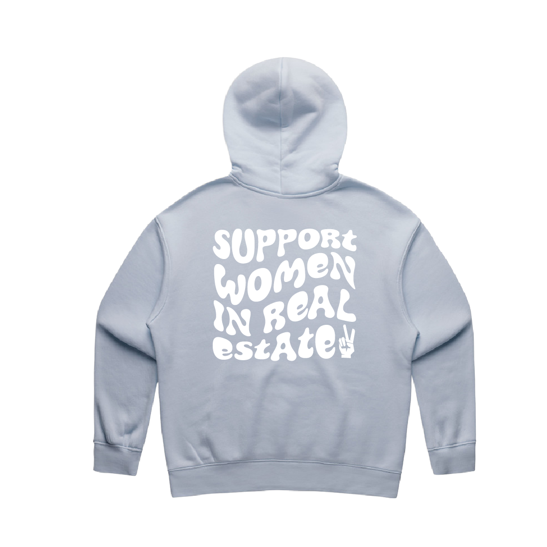 Support Women In Real Estate Women's Hoodie - Powder Grey