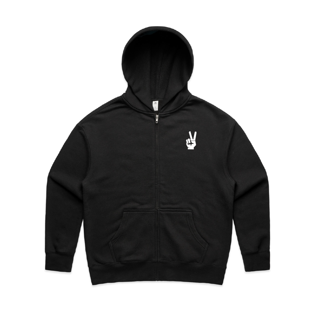 Support Women In Real Estate Women's Zip-Up Hoodie - Black