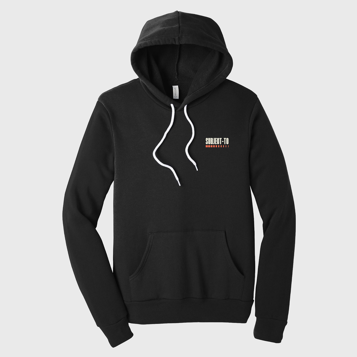 SubTo Vision Unisex Pullover Hoodie - Black
