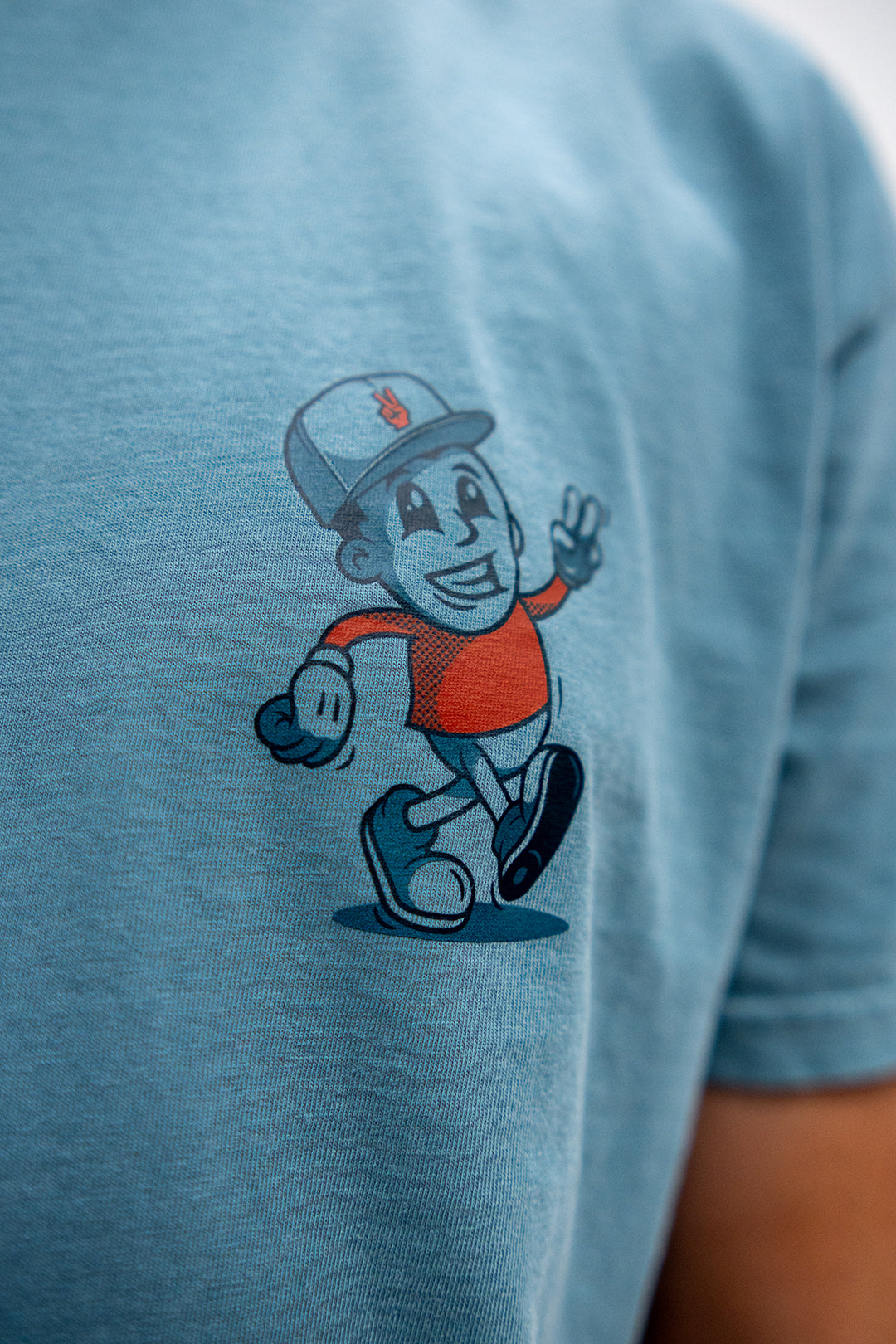 Deal Maker Dan T-Shirt - Pale Blue