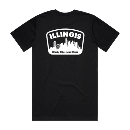 Illinois Unisex State Tee