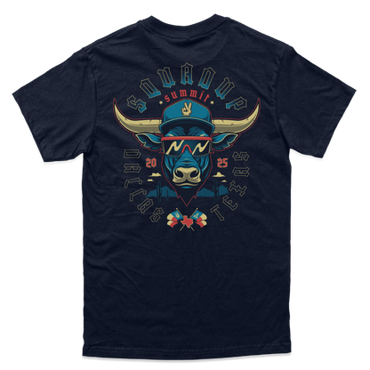 SquadUp Longhorn Tee - Navy