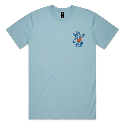 Deal Maker Dan T-Shirt - Pale Blue