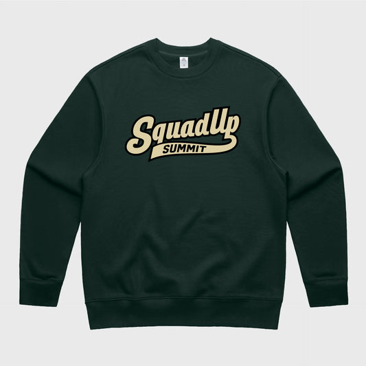OC SUS Script Crewneck - Pine