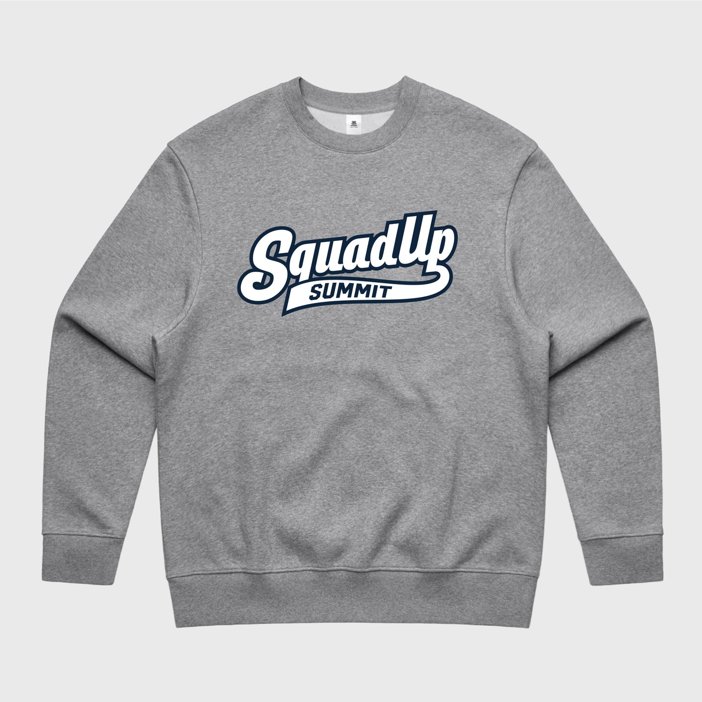 Script Crewneck - Athletic Heather