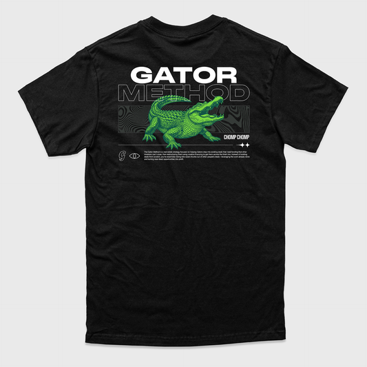 Abstract Gator Tee