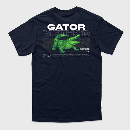 Abstract Gator Tee