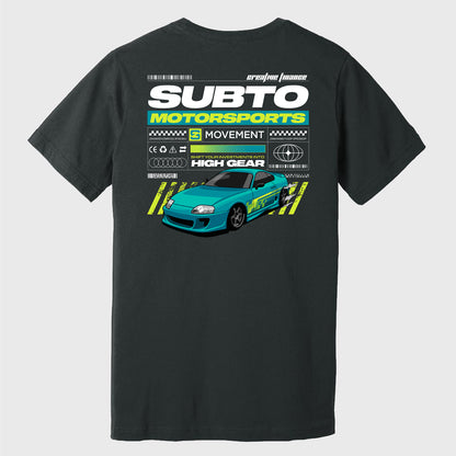 SubTo Motosports Unisex Tee - Dark Grey