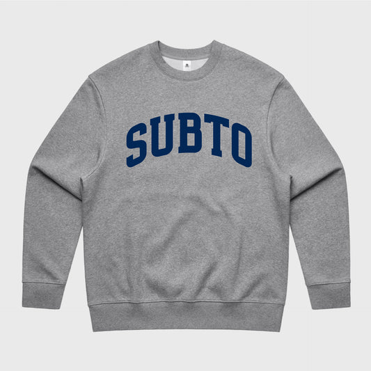 Subto College Crewneck - Athletic Heather