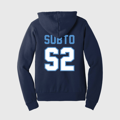 SubTo Touchdown Unisex Pullover Hoodie - Navy