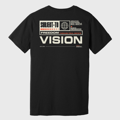 SubTo Vision Unisex Tee - Black