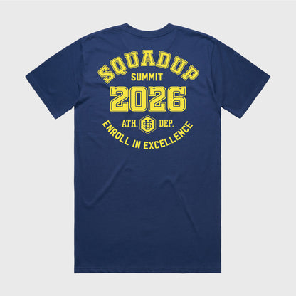 Summit Varsity T-Shirt - Cobalt