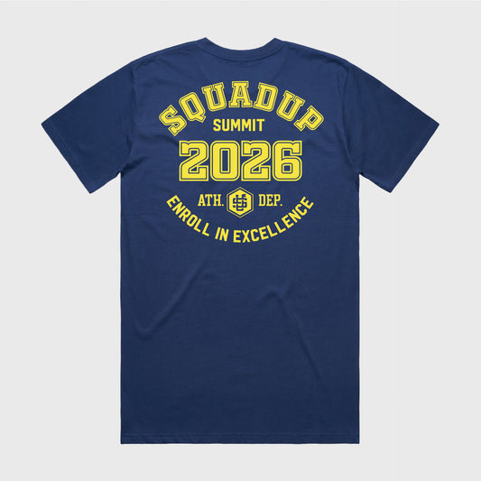 Summit Varsity T-Shirt - Cobalt